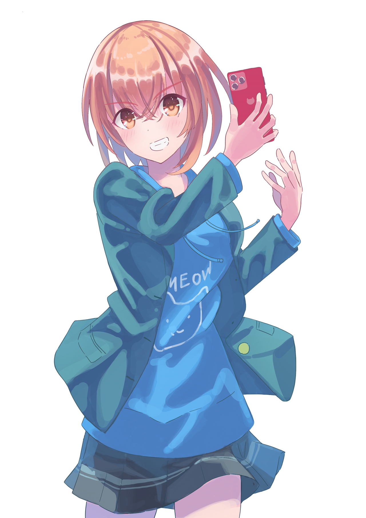 カメラを持つ澪